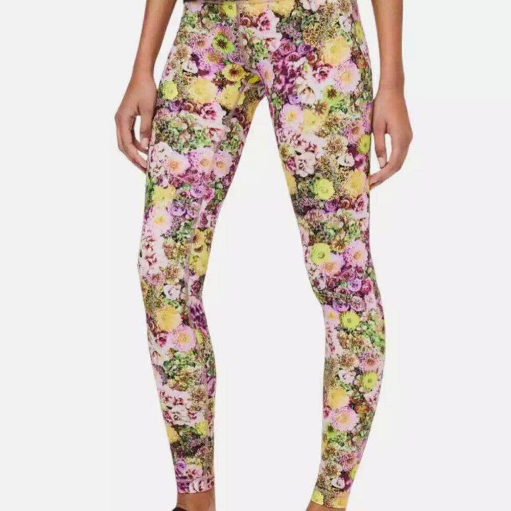 Lululemon Wunder Under Inflorescent Multi - Leggings size 4 - Picture 3 of 6